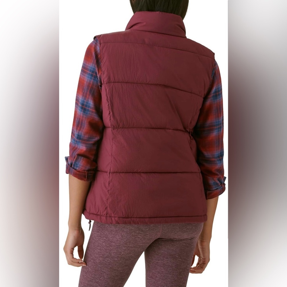 BASS OUTDOOR Women’s Puffer Vest – Quilted Gilet with Front Zipper - Picture 3 of 8